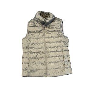 UNIQLO Ultra Light Down Vest FRONT ZIP MEDIUM 90% DOWN